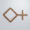 Ekena Millwork Extra Small Cameron Decorative Fretwork Wood Wall Panels, Walnut, 12 1/4"W x 7 3/8"H x 3/8"T WALW08X08X0375CAMWA - alternate 6